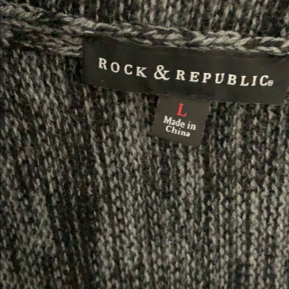 Rock n republic zippered sweater - Picture 2 of 2